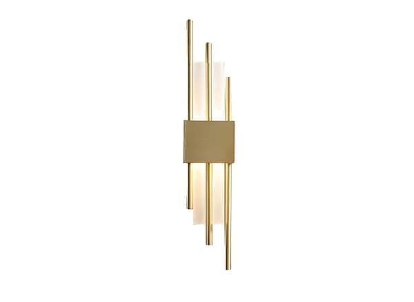 Moderne LED Væglampe, Moderne Design, Alsidig Brug,B Bronze messing guld