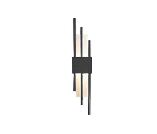 Moderne LED Væglampe, Moderne Design, Alsidig Brug,B Mat sort