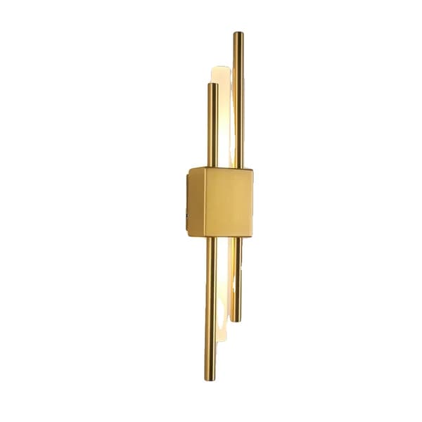 Modern LED Vägglampa, Nutida Design, Mångsidig Användning,En brons mässing guld