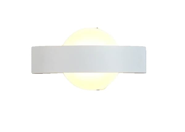 Modern akrylvägglampa, samtida stil, mångsidig användning,varmt ljus, vit runt