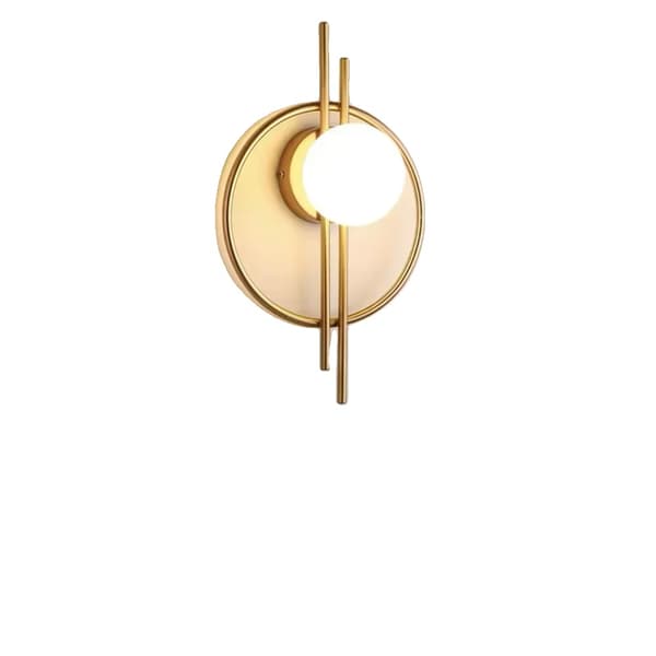 Moderne LED Væglampe, Stilfuld Guld Finish, Energi-Effektiv Belysning,Type B, Tricolor dæmpning