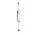 Miniatyrbild 1 av 2: Lyxig Vägglampa, Justerbar Höjd, Modern Stil,C stor, varmt ljus