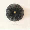 Miniatyrbillede 2 af 2: Rattan Væglampe, Traditionelt Design, LED Lyskilde,dobbelt-dæk 40cmB