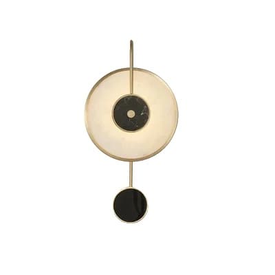 Nordisk postmodern vägglampa, LED-ljuskälla, modern stil, frostat glas skärm,A, varmt ljus