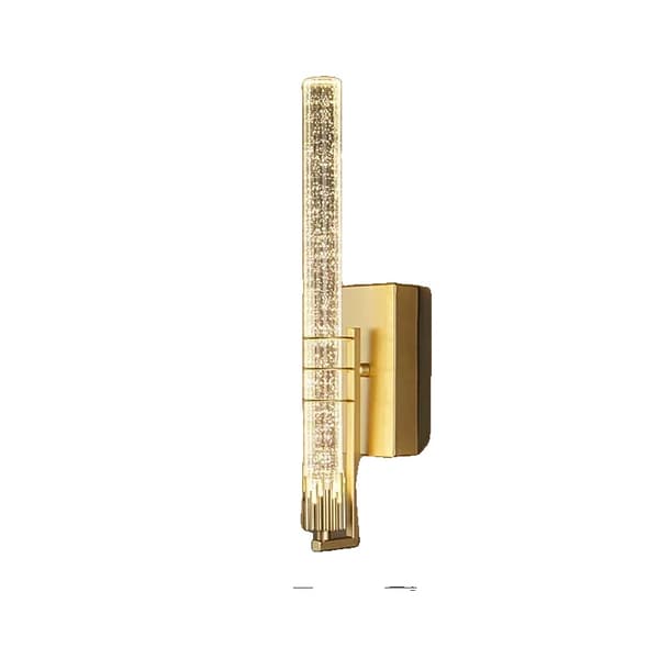 LED Vägglampa, Modern Stil, Mångsidig Användning,Guld-45cm, Varmt ljus