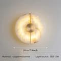 Miniatyrbillede 2 af 2: Væglampe, Elegant Design, LED 15W Belysning,20cm, varmt lys
