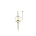 Miniatyrbillede 1 af 2: Nordisk Stil LED Væglampe, Energi Effektiv, Kobber Materiale,Tre farvet lys, guld-kobber 100cm-a