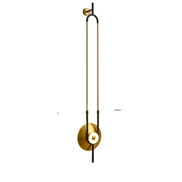 Lyxig Vägglampa, Justerbar Höjd, Modern Stil,varmt ljus, B1 stor