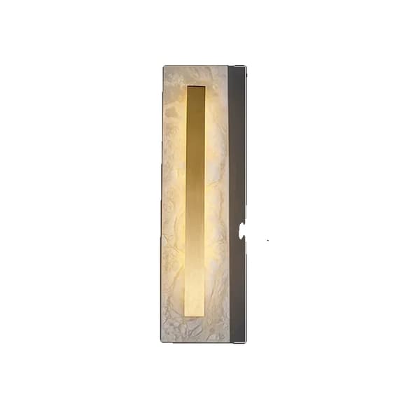 Moderni seinävalaisin, tyylikäs kuparimuotoilu, LED-valonlähde,50cm suorakulmio, 15W, 3 väriä
