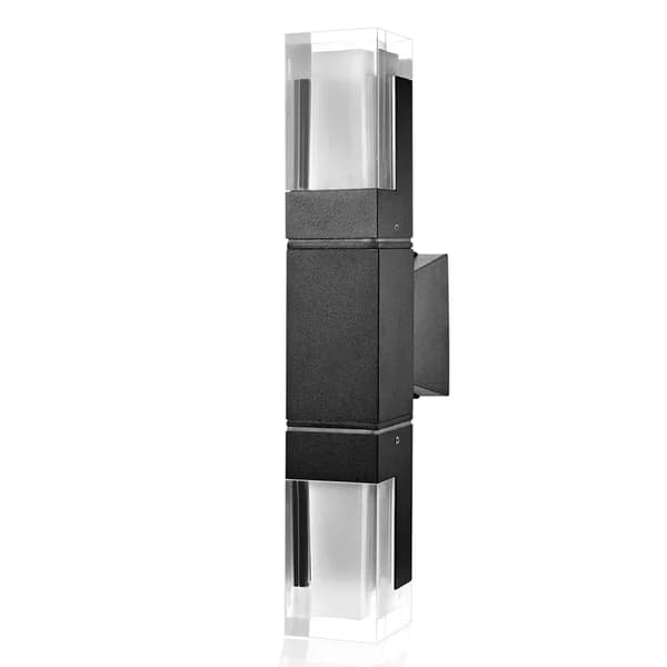 LED Væglampe, Op- og Nedbelysning, Moderne Design,Kold Hvid (5500-7000K), 14W