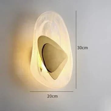 Seinävalaisin, LED-valonlähde, himmennettävä ominaisuus,kultainen, Lämmin valkoinen