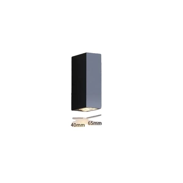 LED Væglampe, 20W Effekt, Moderne Aluminium Design,varm lys, 6W