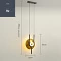 Miniatyrbild 2 av 2: Lyxig Vägglampa, Justerbar Höjd, Modern Stil,B2, varmt ljus