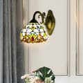 Miniatyrbillede 3 af 4: Tiffany Stil Væglampe, Elegant Viktoriansk Design, Dæmpbar Funktionalitet,6-10W, MULTI