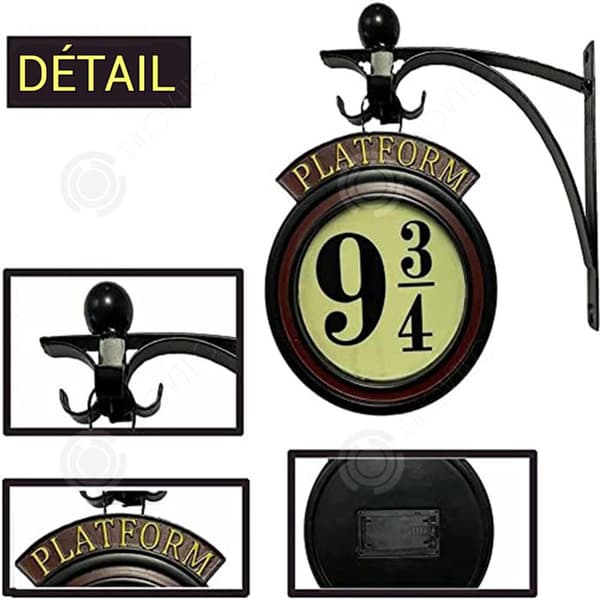 INN Väggapplikation i färgad metall 9 3/4 med fjärrkontroll vägglampa hängande lampa inomhus vintage present till filmälskare
