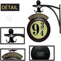 Miniatyrbild 2 av 4: INN Väggapplikation i färgad metall 9 3/4 med fjärrkontroll vägglampa hängande lampa inomhus vintage present till filmälskare