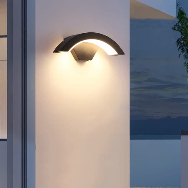 Bomclap 2-pack LED vägglampor utomhus 24W IP65 varmvit 3000K – modern vattentät belysning
