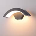 Miniatyrbild 1 av 8: Bomclap 2-pack LED vägglampor utomhus 24W IP65 varmvit 3000K – modern vattentät belysning