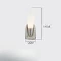 Pikkukuva 2 / 2: Seinävalaisin, moderni tyyli, himmennettävä LED,1 pää-Hopeinen, Lämmin valkoinen (2700-3500K)