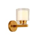 Miniatyrbild 1 av 2: Vägglampa, europeisk stil, 14 cm bredd, LED-ljuskälla,A, Varmt ljus