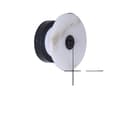 Miniatyrbild 1 av 2: Modern LED Vägglampa, 7W Effekt, Varmt Vitt Ljus,Varm Vit (2700-3500K), 25cm svart