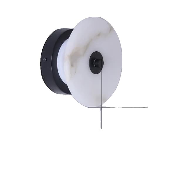 Moderne LED Væglampe, 7W Effekt, Varm Hvidt Lys,Varm Hvid (2700-3500K), 35cm sort