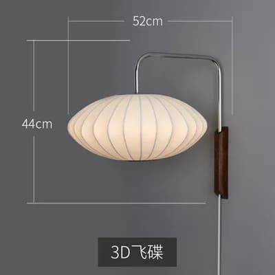 Moderne Væglampe, LED Lyskilde, Alsidig Anvendelse,D