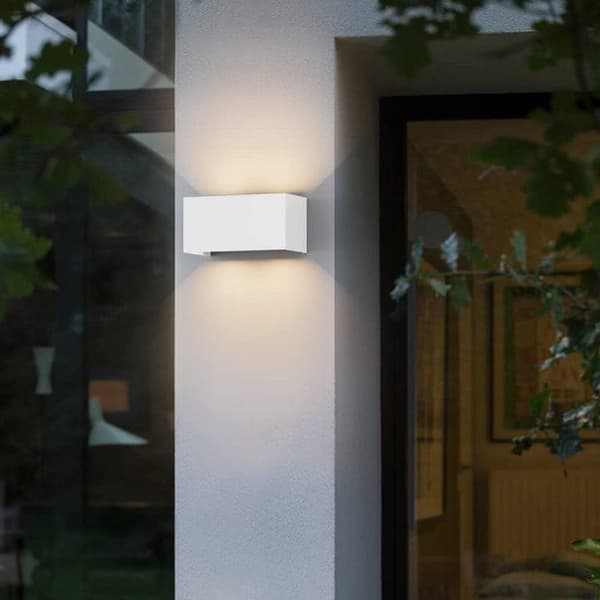 Bomclap 4-pak LED væglamper IP65 24W varm hvid 3000K, justerbart lys til udendørs/indendørs