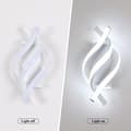 Miniatyrbild 6 av 8: Bomclap 2-pack Spiral LED Vägglampor i Aluminium, 3 Färgtemperaturer, Modern Dekor