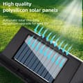 Miniatyrbild 8 av 9: OBOSOE Solvägglampor med rörelsesensor, 3 lägen, 120 COB LED, utomhusbelysning, 4-pack