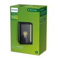 Miniatyrbild 2 av 3: Utomhusapplikation - PHILIPS - ALZOR - E27 - IP44 - Aluminium, Glas - Svart