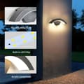 Pikkukuva 6 / 8: OBOSOE LED-seinävalaisin ulkokäyttöön 24W IP65 liiketunnistimella, lämmin valkoinen valo puutarhaan ja terassille