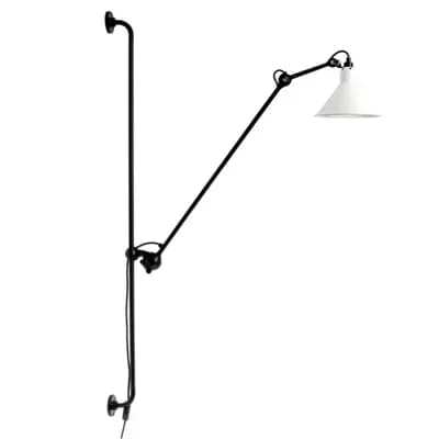 Vägglampa, Art Deco-stil, väggmonterad, LED-ljuskälla,Vita nyanser, Varm vit