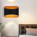Miniatyrbild 5 av 5: OBOSOE Modern Aluminium Vägglampa LED, Inomhusbelysning, Sovrum Vägglampa, Stilren Vägglampa