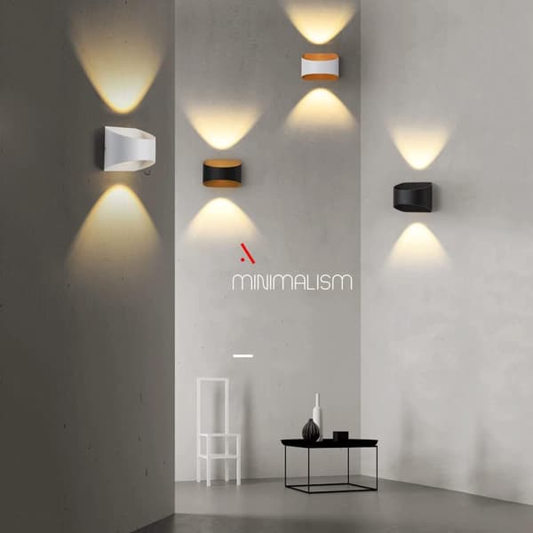 OBOSOE Modern LED Vägglampa IP65 Vattentät Vägglampa Aluminium Inomhus & Utomhus Vägglampa