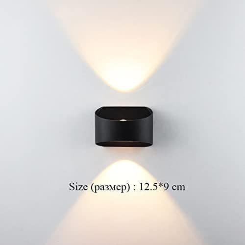 OBOSOE Modern LED Vägglampa IP65 Vattentät Vägglampa Aluminium Inomhus & Utomhus Vägglampa