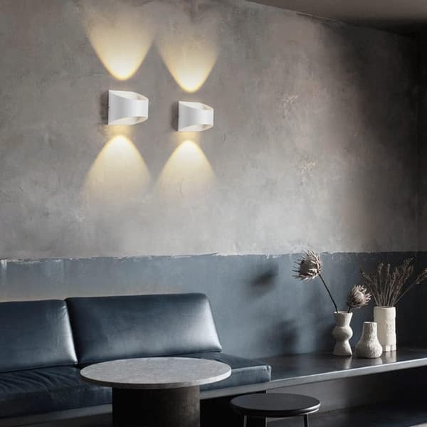 OBOSOE Modern LED Vägglampa IP65 Vattentät Vägglampa Aluminium Inomhus & Utomhus Vägglampa