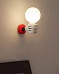 Pikkukuva 3 / 8: OBOSOE Kids Wall Lamp – Luova sarjakuvaseinävalaisin makuuhuoneeseen ja eteiseen