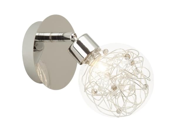 Kinkiet Brilliant Kinkiet do salonu chromowany Brilliant Joya 00210/15