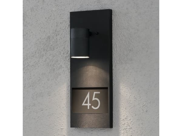 Konstsmide 7655-750, 1 lampor, IP44, Svart Svart
