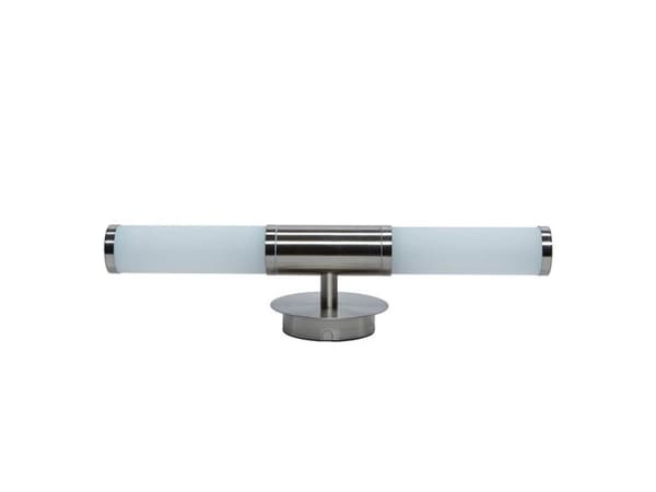 Eglo Palmera - Vägglampa - 2 uttag - E14 - satinnickel, matte opal white