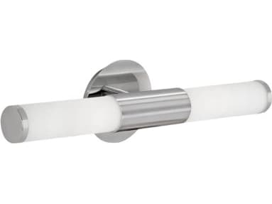 Eglo Palmera - Vägglampa - 2 uttag - E14 - satinnickel, matte opal white