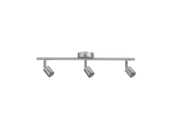 Paulmann Carolina, Overflateegnet, GU10, 3 ampuller, 30 W, 230 V, Nickel Nickel