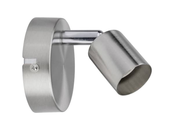 Paulmann Carolina, Utanpåliggande spotlight, GU10, 1 lampor, LED, 10 W, Nickel