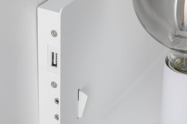 Paulmann 789.15, Utanpåliggande, E27, IP20, Vit
