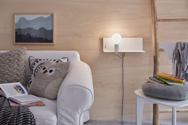 Paulmann 789.15, Utanpåliggande, E27, IP20, Vit