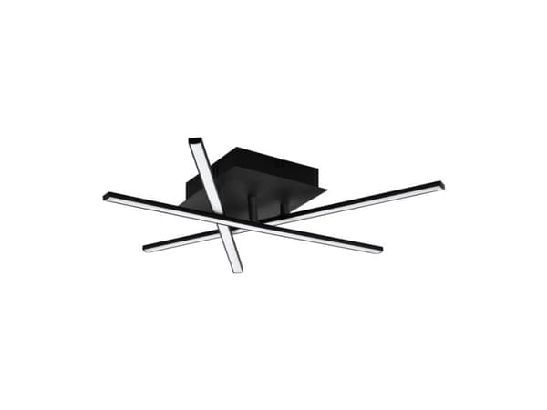 EGLO Lasana 3, LED, IP20, Sort, Hvit Sort, Hvit