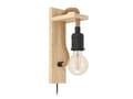 Miniatyrbilde 2 av 5: EGLO 43197, Overflatebehandlet, 1 ampuller, E27, IP20, Sort, Brun