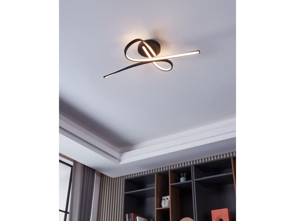 EGLO Selvina 1, LED, 2700 lm, IP20, Sort, Hvit