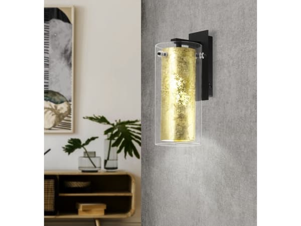 EGLO PINTO GOLD, Pinta, 1 lamppu(a), E27, Kulta, Läpinäkyvä